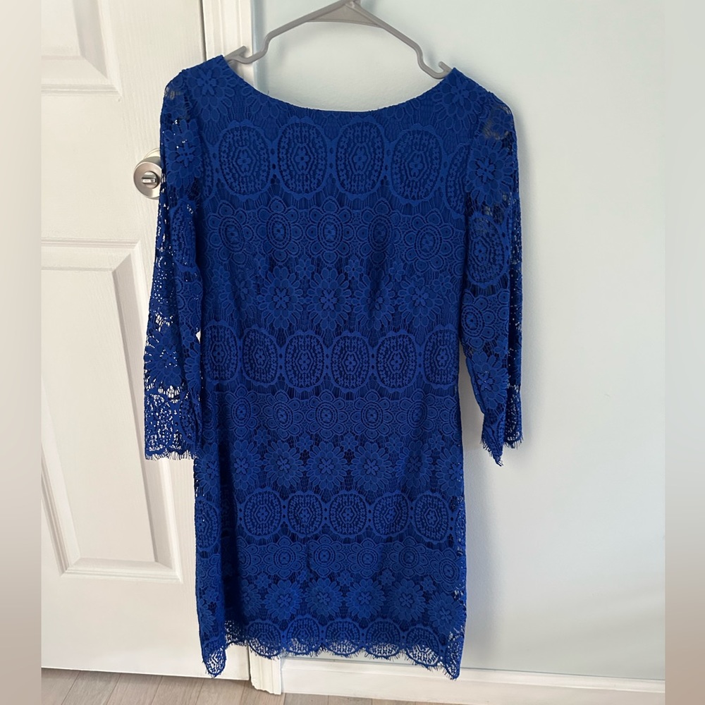 Blue dress